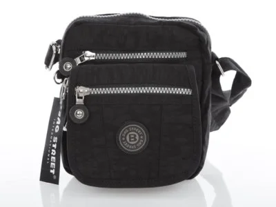 Mała czarna torebka z kreszu