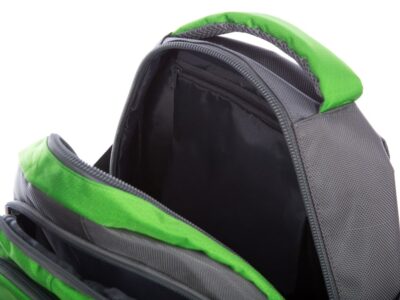 Szaro - zielony sportowy pojemny plecak Bag Street - obrazek 4