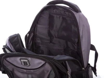 Szary plecak sportowy Bag Street turystyczny - obrazek 2