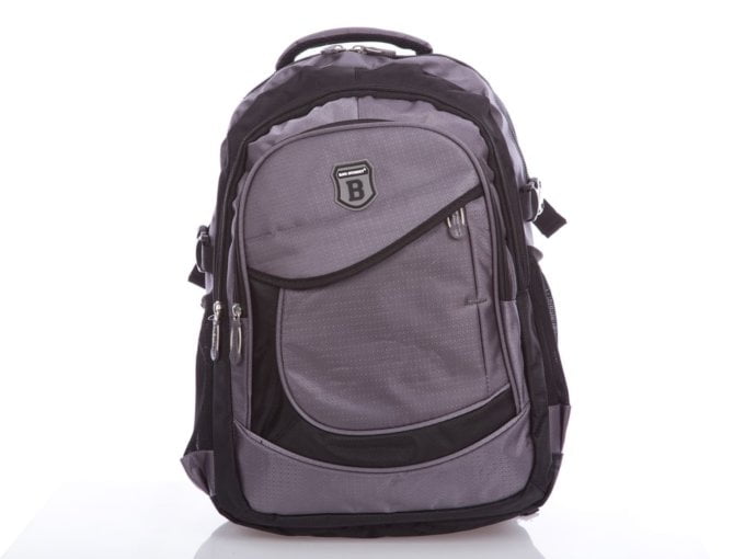 Szary plecak szkolny Bag Street