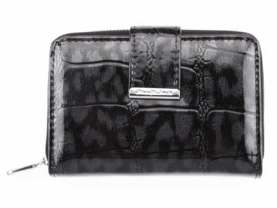 Czarny cieniowany portfel damski Jennifer Jones