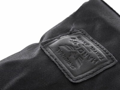 Pojemny plecak trekkingowy z wstawkami ze skóry naturalnej Harold's czarny - obrazek 3