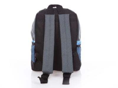 Mały plecaczek dziecięcy dla chłopca niebiesko szary Bag Street - obrazek 7