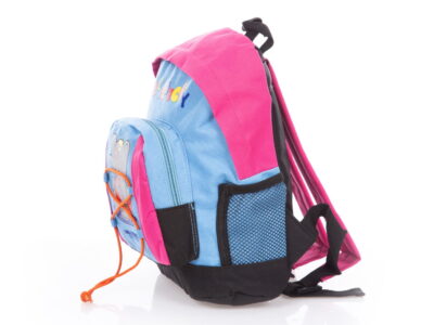 Mały plecaczek dziecięcy dla dziewczynki niebiesko różowy Bag Street - obrazek 5