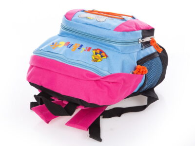 Mały plecaczek dziecięcy dla dziewczynki niebiesko różowy Bag Street - obrazek 3