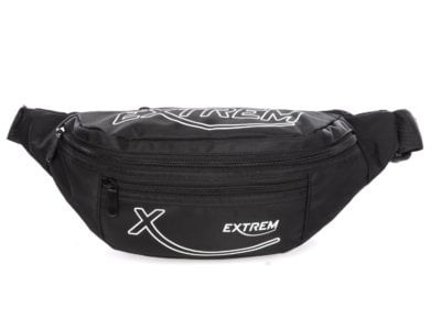Czarna saszetka biodrowa Bag Street Extrem