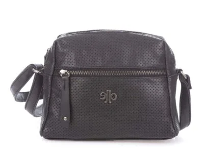 Mała torebka damska na ramię ażurowa Jennifer Jones czarna