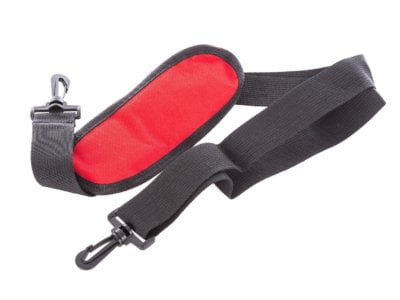 Torba podróżna lub na siłownię fitness duża czerwona - obrazek 3