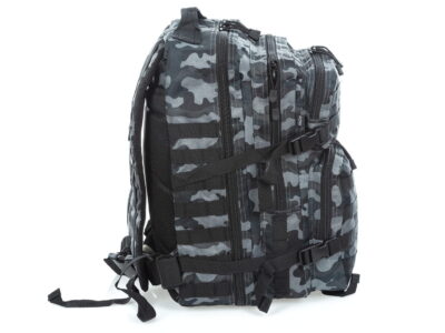 Plecak wojskowy taktyczny, duży, trekkingowy szary moro - obrazek 8