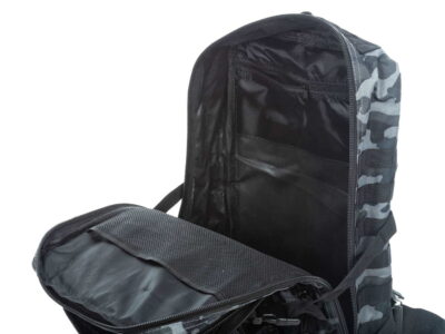 Plecak wojskowy taktyczny, duży, trekkingowy szary moro - obrazek 2