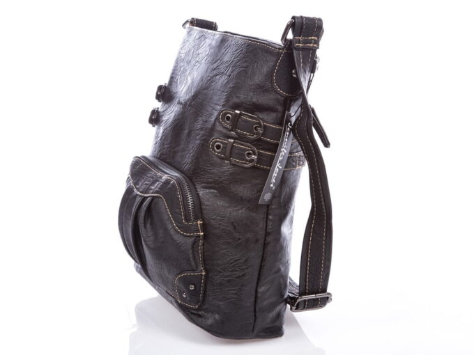 Torebka damska czarna wygodna Jennifer Jones