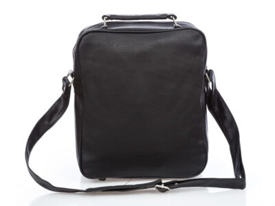 Torba męska na ramię czarna szeroka z rączką Bag Street - obrazek 5