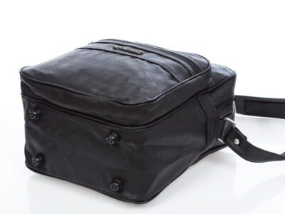 Torba męska na ramię czarna szeroka z rączką Bag Street - obrazek 3