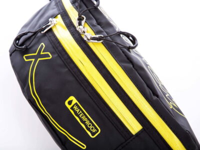 Saszetka na brzuch wodoodporna czarno-żółta Extrem - obrazek 4