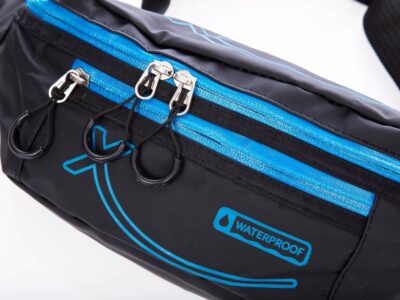 Saszetka na brzuch wodoodporna czarno-niebieska Extrem - obrazek 5