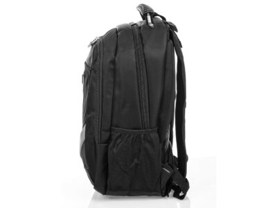 Pojemny, czarny plecak sportowy z usztywnioną kieszenią na laptopa Bag Street - obrazek 10