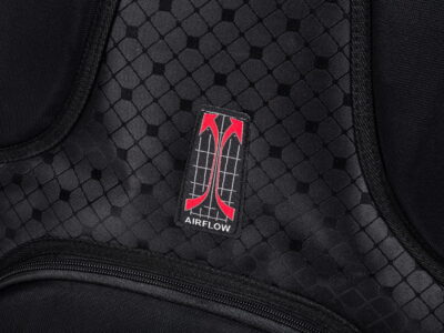 Pojemny, czarny plecak sportowy z usztywnioną kieszenią na laptopa Bag Street - obrazek 7