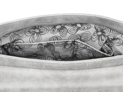 Torebka damska szara z klapką raportówka Bag Street - obrazek 7