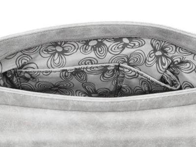 Torebka damska szara z klapką raportówka Bag Street - obrazek 7