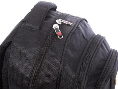 Sportowy, pojemny plecak, czarny Bag Street z kieszenią na laptopa - obrazek 13
