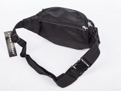 Czarna nerka saszetka męska