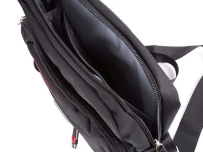 Wygodna torba męska na ramię czarna Bag Street - obrazek 4