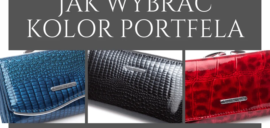 Wpis Jak wybrać kolor portfela