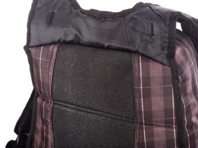 Plecak szkolny pojemny brązowo czarny w kratkę Bag Street - obrazek 9