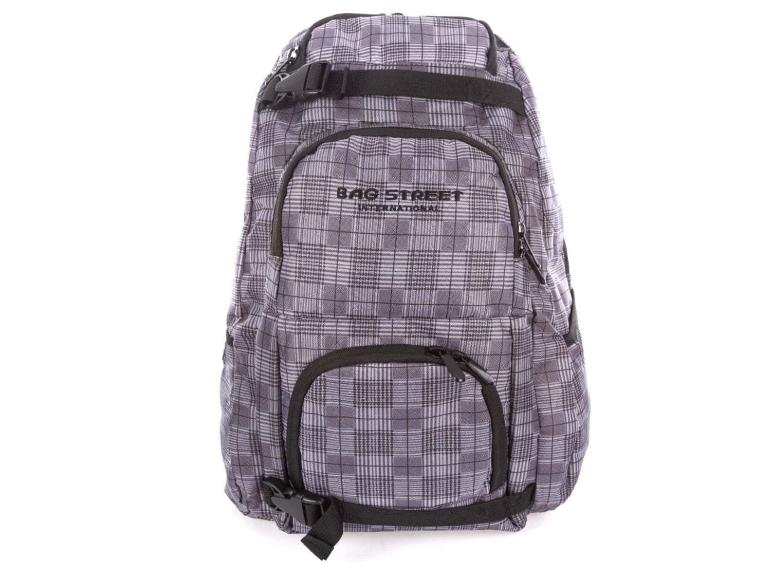 img_0882 Szaro czarny plecak szkolny Bag Street