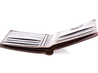 Dwie przegrody na banknoty