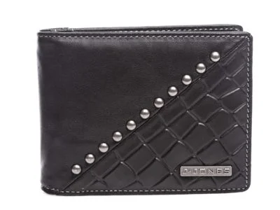 Portfel męski z klipsem na banknoty