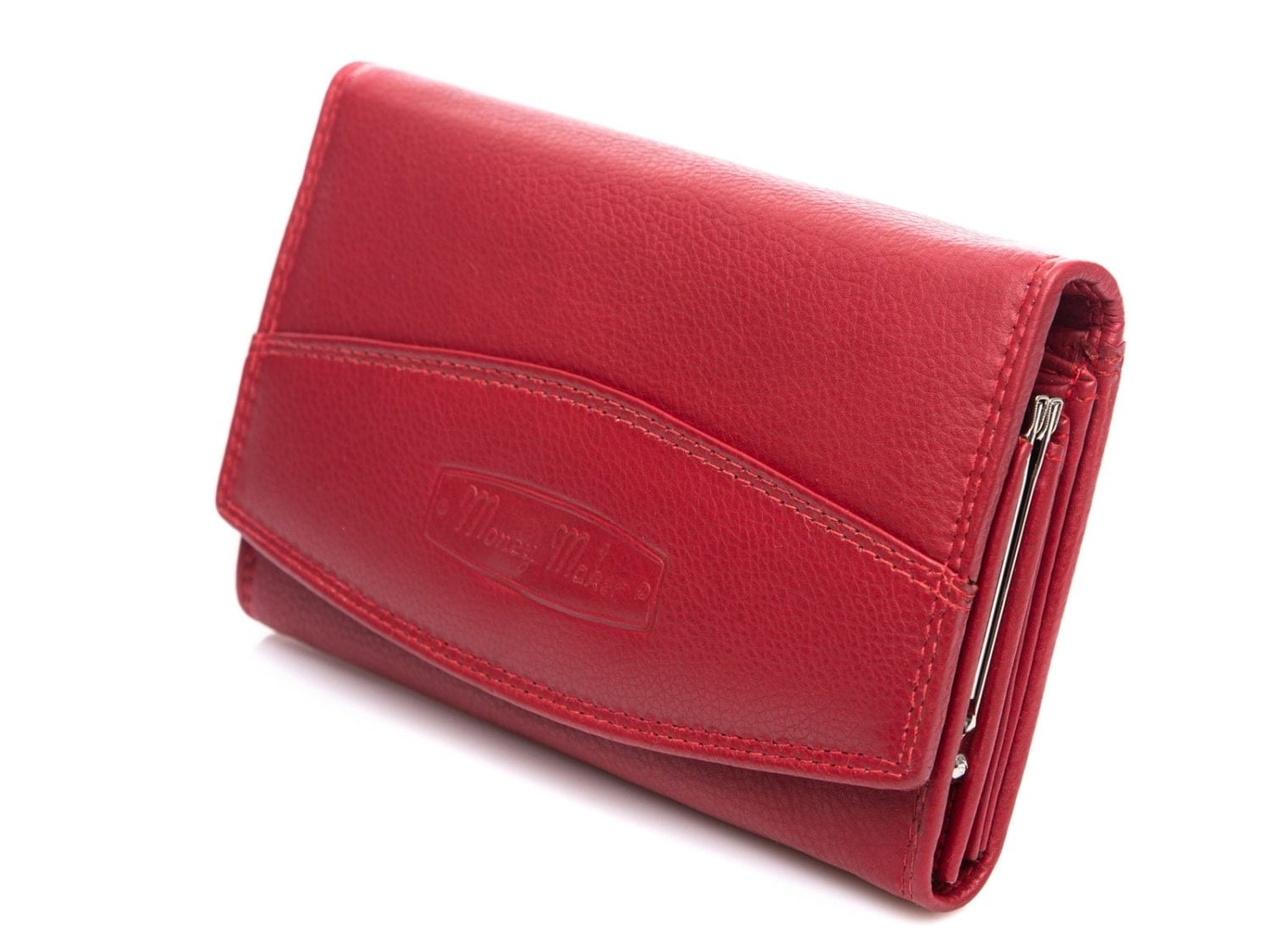 Czerwony portfel Money Maker