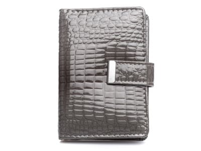 Szare etui na karty Jennifer Jones