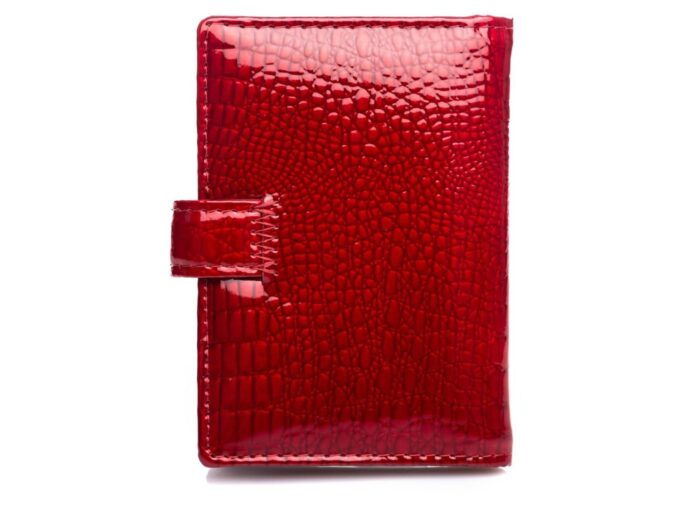 Tył wizytownika w kolorze czerwonym