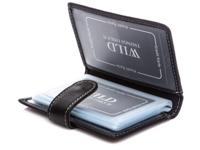 Przezroczyste kieszonki na karty