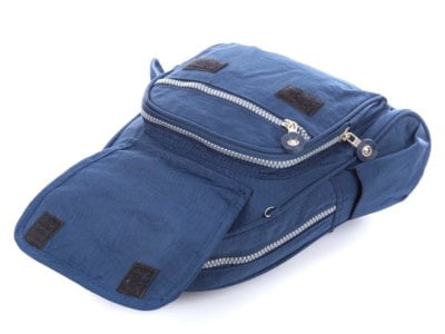 Lekki plecak damski miejski kreszowy Bag Street granatowy - obrazek 8
