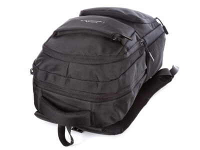 Plecak elegancki biznesowy czarny na laptopa 15,6" z portem ładowania USB - obrazek 10