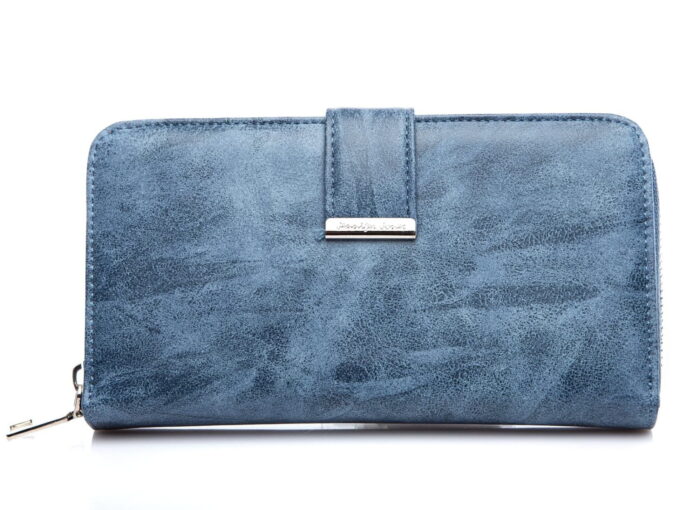 Portfel damski w kolorze jeansu