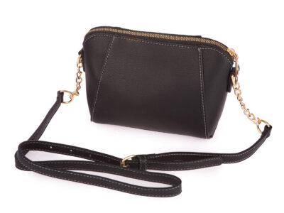 Mała czarna torebka wieczorowa Jennifer Jones - obrazek 4