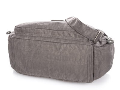 Duża lekka torba materiałowa Bag Street szara - obrazek 6