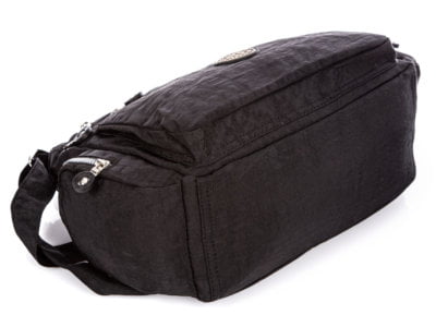Duża lekka torba materiałowa Bag Street czarna - obrazek 5