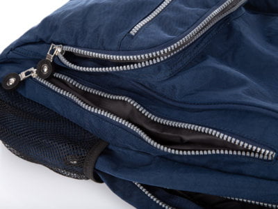 Duży materiałowy plecak turystyczny Bag Street granatowy - obrazek 10