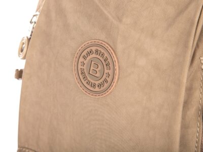 Duży materiałowy plecak turystyczny Bag Street beżowy - obrazek 8