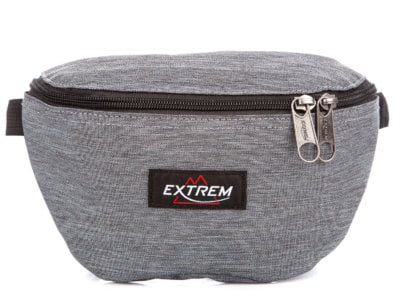 Szara saszetka biodrowa Bag Street Extrem