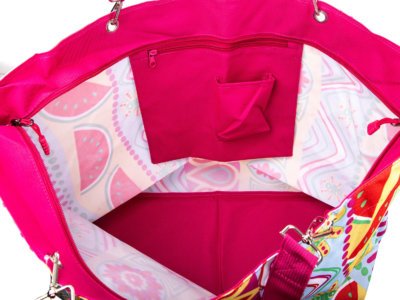 Duża kolorowa torba plażowa Bag Street - obrazek 7