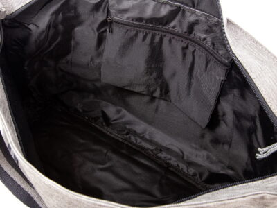 Duża torba sportowa na siłownię szara Jennifer Jones - obrazek 10