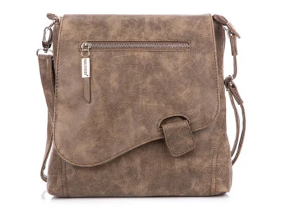 Brązowa torebka damska ze skóry ekologicznej Bag Street