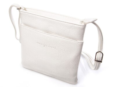 Mała biała torebka damska na ramię Jennifer Jones - obrazek 4