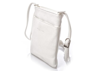 Mała biała torebka damska na ramię Jennifer Jones - obrazek 3