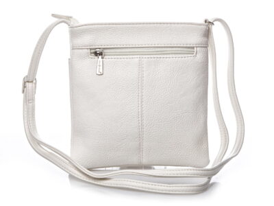 Mała biała torebka damska na ramię Jennifer Jones - obrazek 2